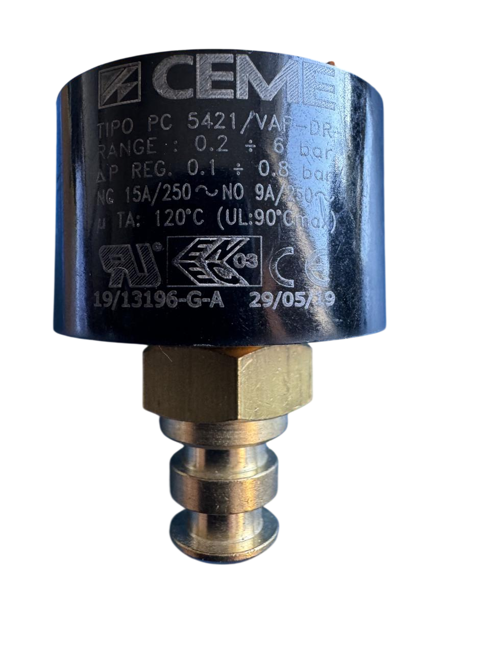 Пресостат CEME PC54216 G1/4Tar 0,2Bar (32105667)