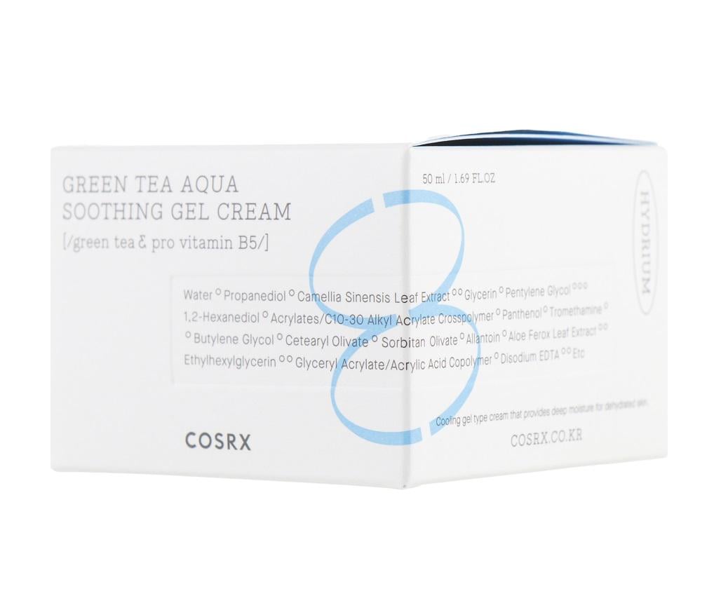 Гель-крем для лица Cosrx Hydrium Green Tea Aqua Soothing Gel Cream 50 мл (8809598450622) - фото 2