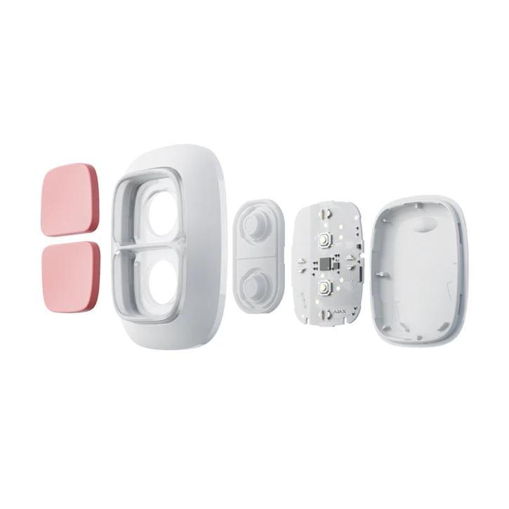 Экстренная кнопка беспроводная Ajax DubleButton Белый (29319613) - фото 6 Экстренная кнопка беспроводная Ajax DubleButton Белый (29319613) - фото 6