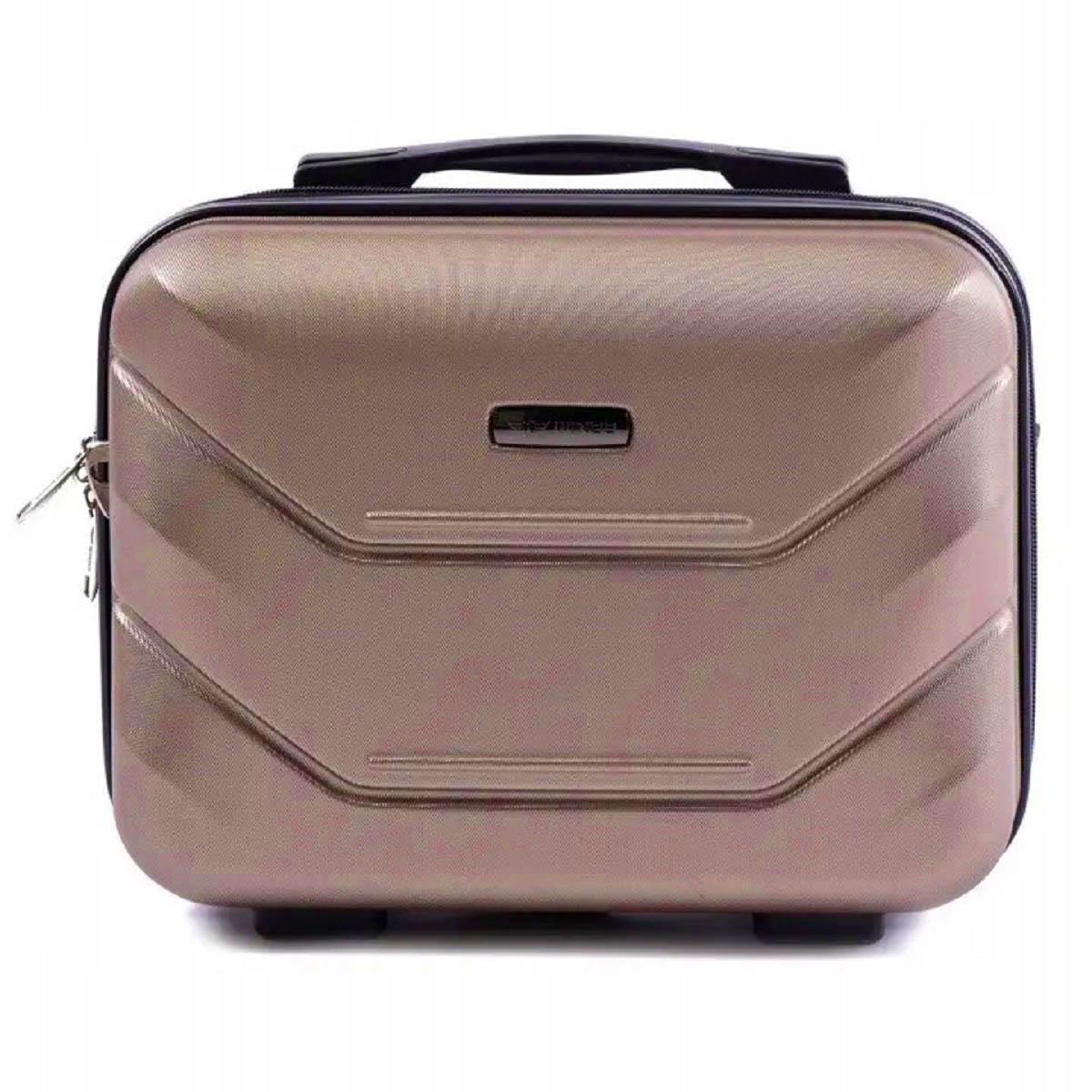 Кейс Wings 147 пластиковий Золотисто-рожевий (Wp00486) - фото 2