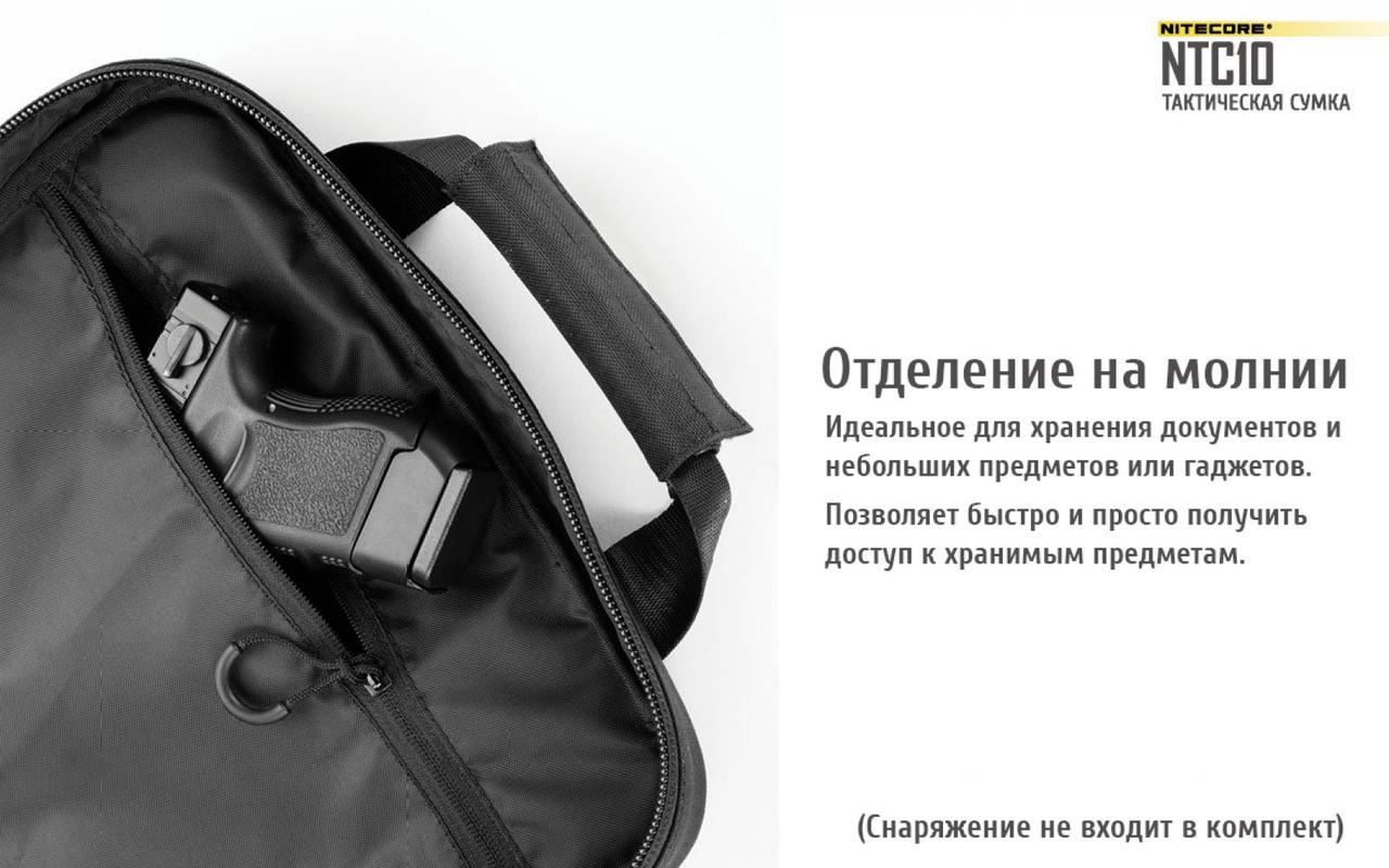 Сумка ручна Nitecore NTC10 CORDURA 1050D (010804) - фото 6