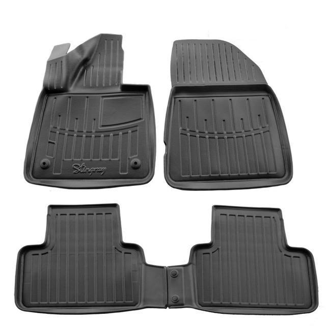 Коврики в салон с бортиками Stingray для Volvo EX30 2023- гг. (5037134)