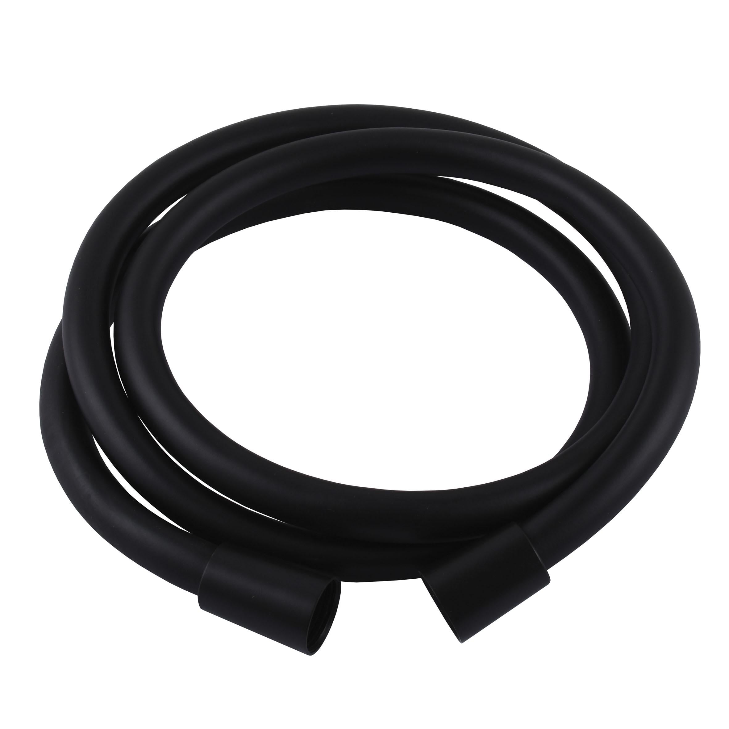 Шланг для душа силиконовый Globus Lux NH-112-150-Black 000021937 1500 мм Черный (115969)