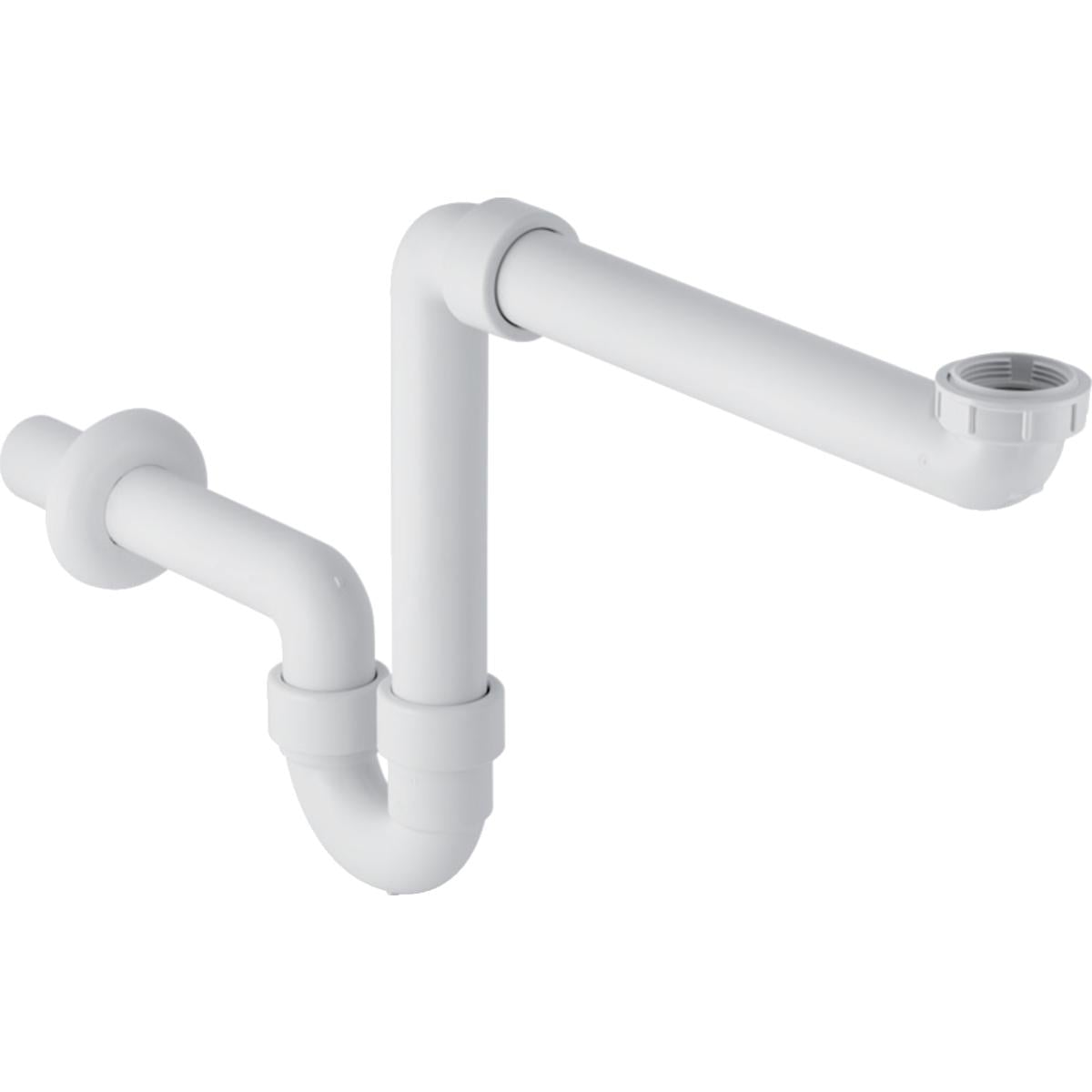Сифон для раковины Geberit 151.107.11.1 1 1/2" впуск Белый (145404)