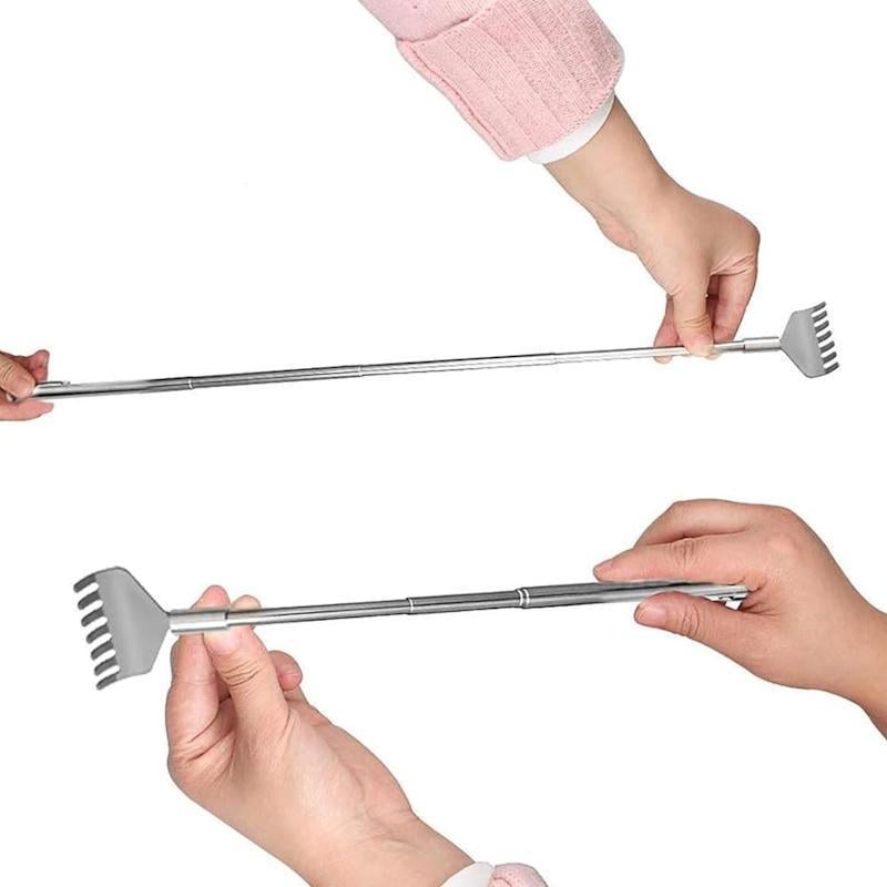 Массажер Грабельки для спины и тела Серебристый (27086312) - фото 2