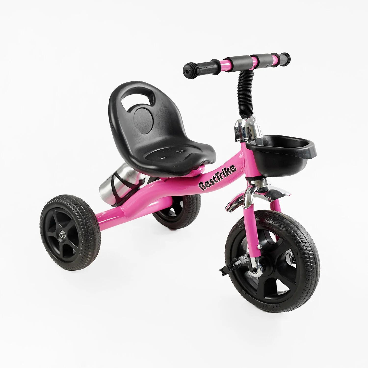 Детский велосипед трехколесный Best Trike BS-14250 колеса EVA/переднее d 10"/заднее d 8" (25371102)