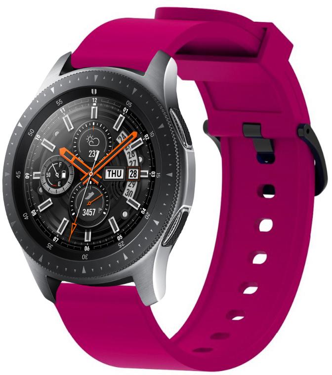 Ремінець силіконовий Like для Samsung Galaxy Watch 42 мм Rose Red (13325-01)