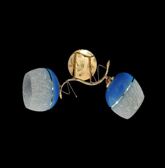 Люстра потолочная Sirius Ю 9509A/2 на 2 плафона