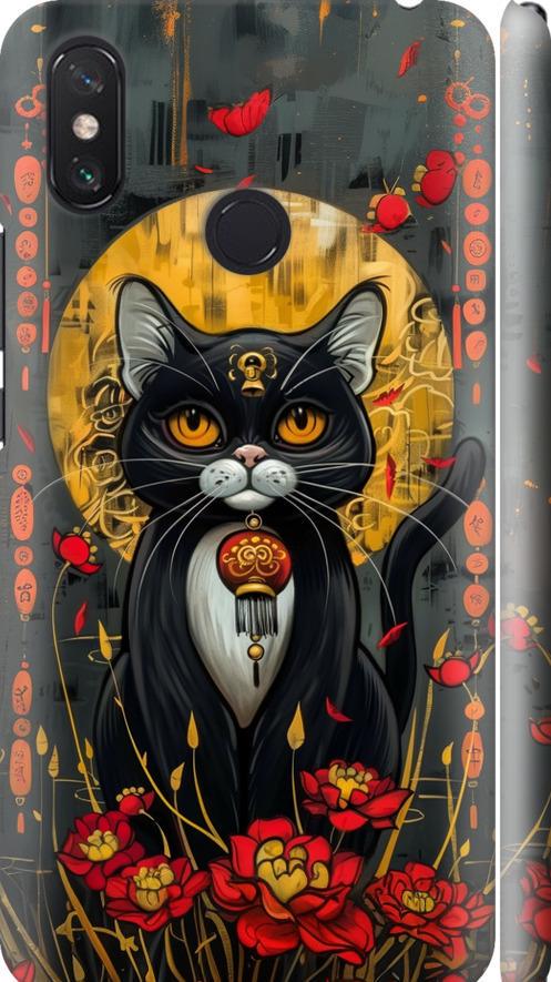 Чехол на Xiaomi Mi Max 3 China Cat (6134m-1534-42517) Чехол на Xiaomi Mi Max 3 China Cat (6134m-1534-42517)