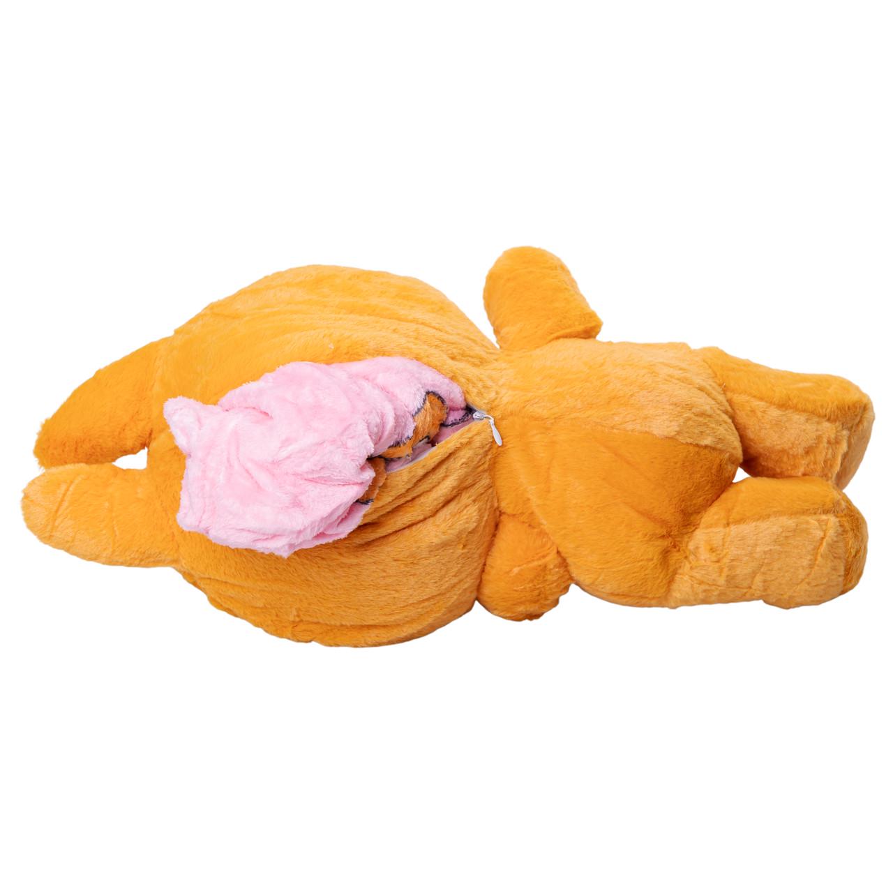 М'яка дитяча іграшка Colorful Home Лабубу з пледом 54 см плюшева Жовтий (LAB3Y) - фото 3 М'яка дитяча іграшка Colorful Home Лабубу з пледом 54 см плюшева Жовтий (LAB3Y) - фото 3