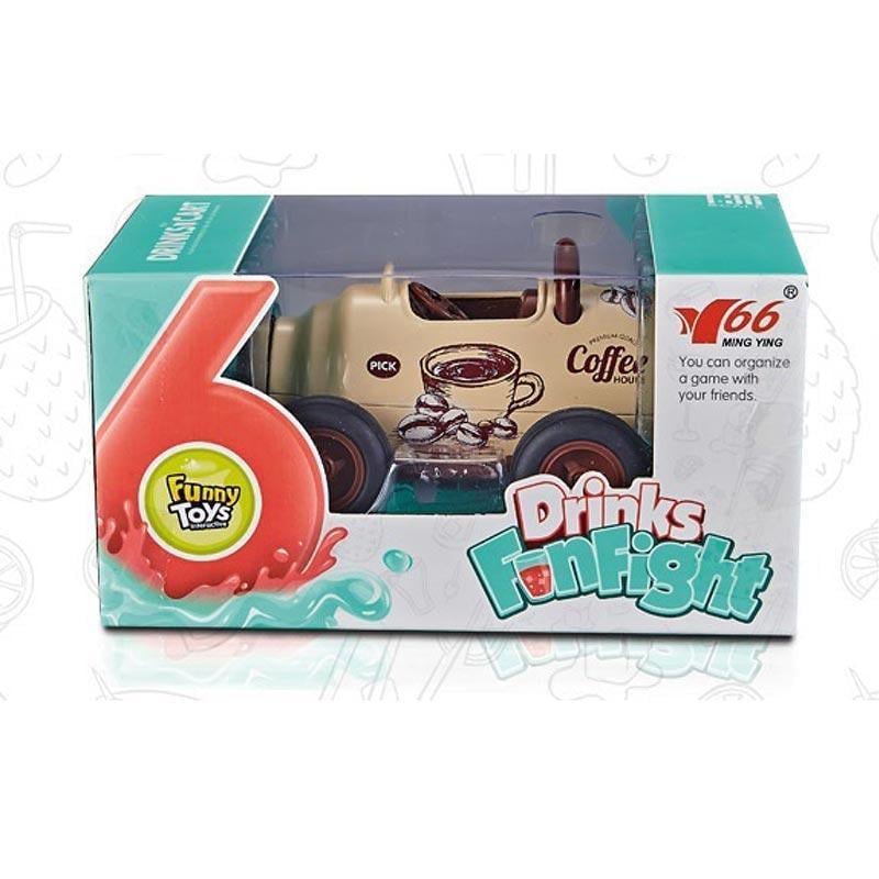 Машинка металлическая MY66/K1212 инерционная со светом и звуком Cream (2753482432)