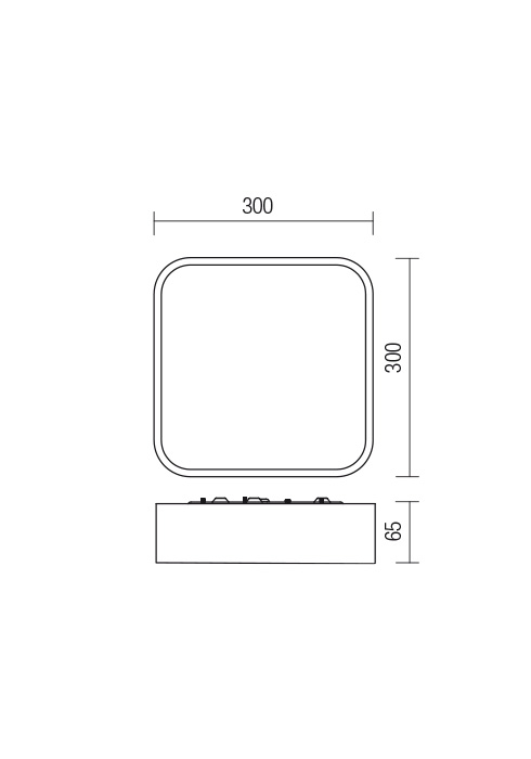 Светильник потолочный Redo Screen Ip Pl LED 30 W 3000K Ip44 Bk/Glass 5.1.2 (01-2499) - фото 2 Светильник потолочный Redo Screen Ip Pl LED 30 W 3000K Ip44 Bk/Glass 5.1.2 (01-2499) - фото 2