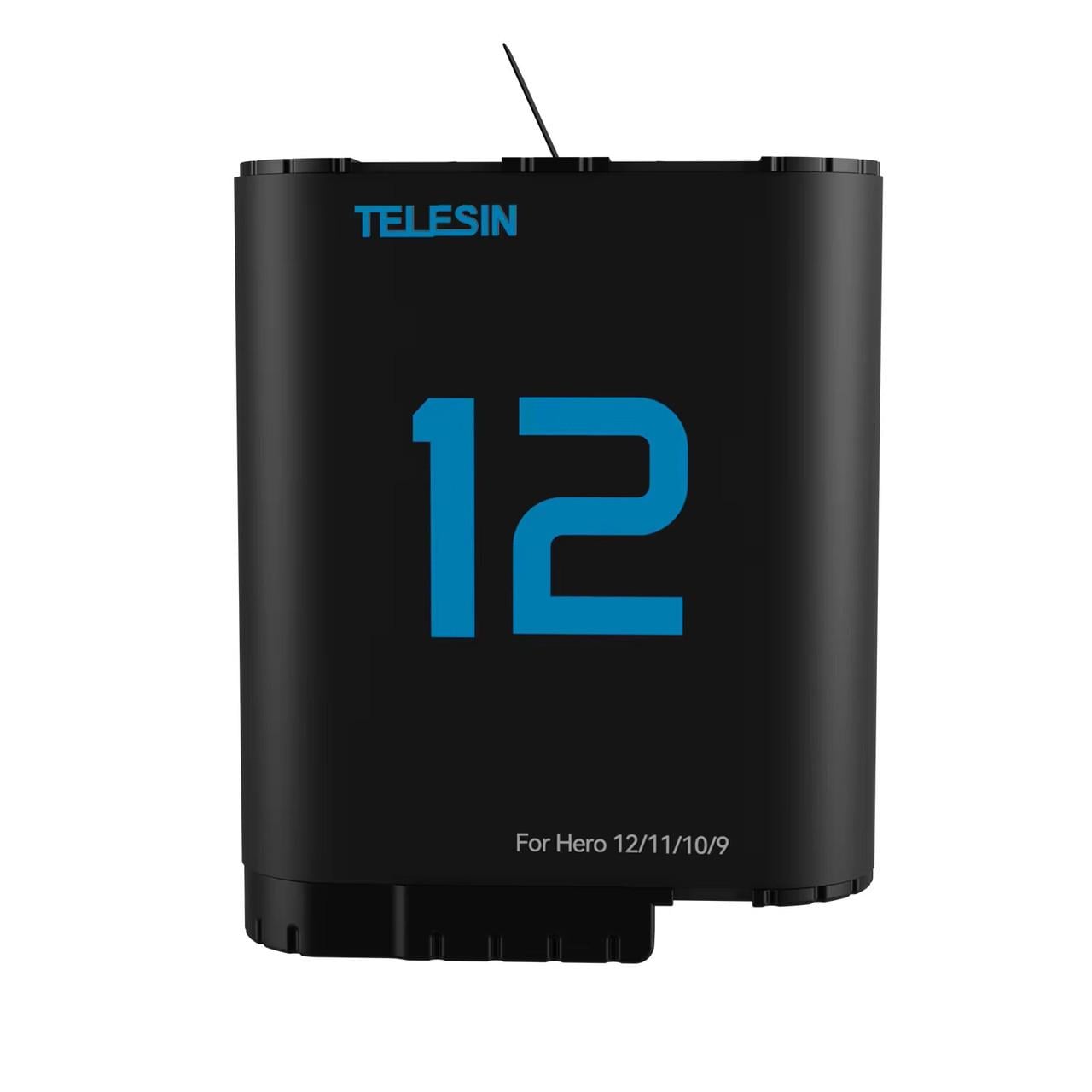 Аккумулятор Telesin S0-ECB-02-TGP для GoPro 12/11/10/9 1750 mAh (2441019165)