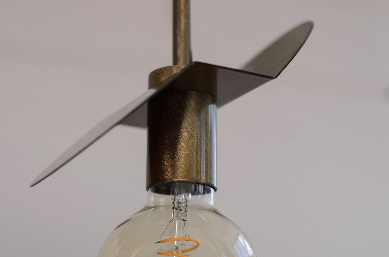 Люстра Bird P170 1хЕ27 Brush Gold (3001126) - фото 2 Люстра Bird P170 1хЕ27 Brush Gold (3001126) - фото 2