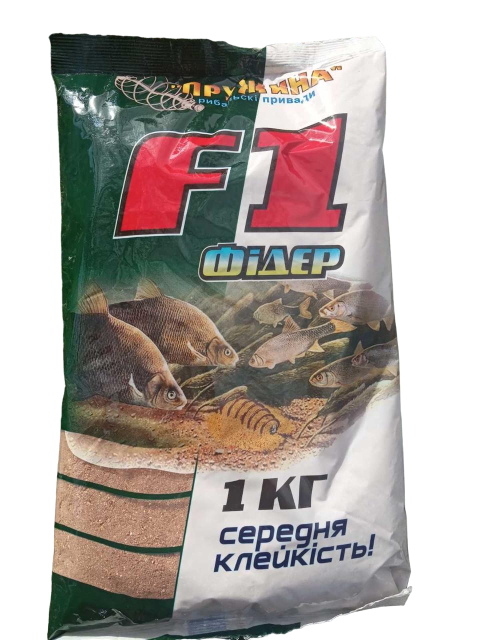 Прикормка для риболовлі Fish dream F1 Фідер 1 кг