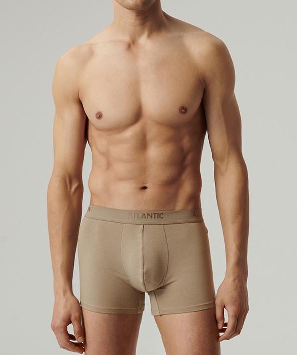 Трусы-боксеры мужские Atlantic MH-1199 хлопковые из микрофибры L Бежевый (27565603) Трусы-боксеры мужские Atlantic MH-1199 хлопковые из микрофибры L Бежевый (27565603)