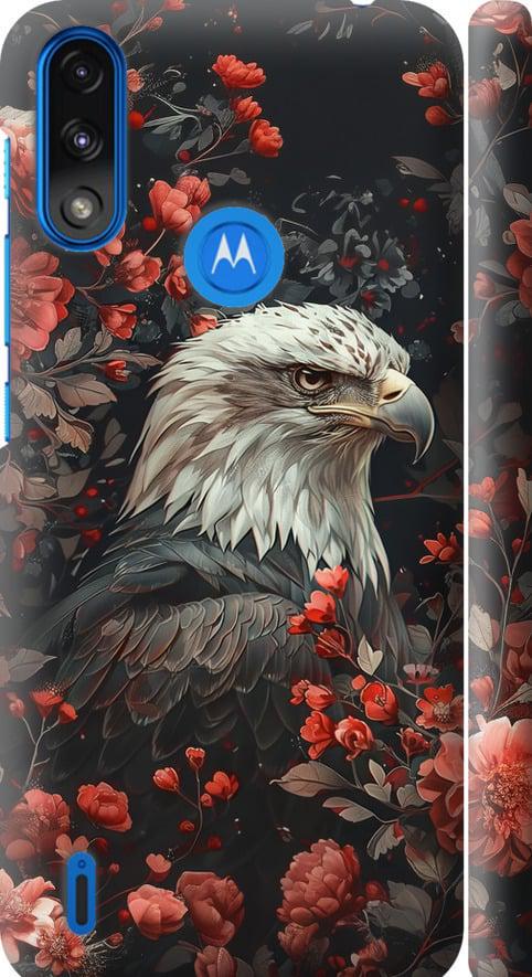 Чехол на Motorola E7 Power Цветочный страж (6102m-2284-42517)