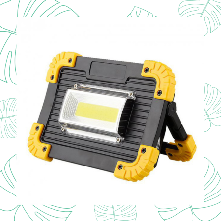 Ліхтар прожектор COBREQ L811-20W-COB-1W світлодіодний з функцією Power Bank USB (94669) - фото 5 Ліхтар прожектор COBREQ L811-20W-COB-1W світлодіодний з функцією Power Bank USB (94669) - фото 5