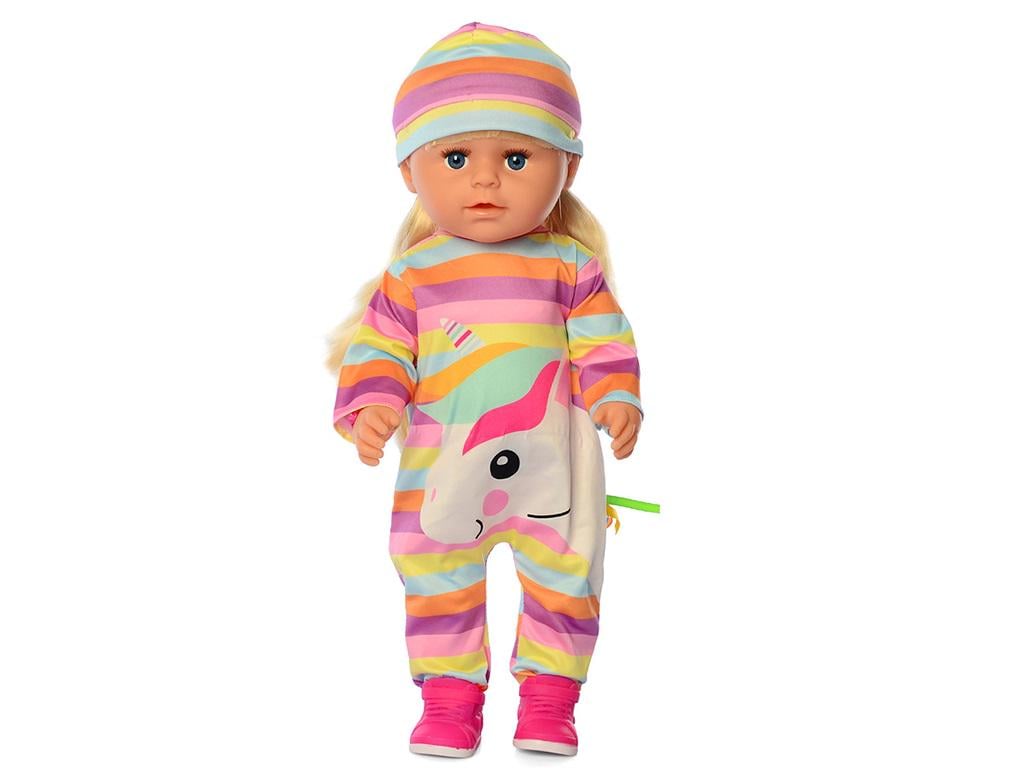 Лялька функціональна Малятко-немовлятко Sister з аксесуарами з пластику в комбінезоні 44 см Різнокольоровий (150-98-BLS007O-S-UA) Лялька функціональна Малятко-немовлятко Sister з аксесуарами з пластику в комбінезоні 44 см Різнокольоровий (150-98-BLS007O-S-UA)