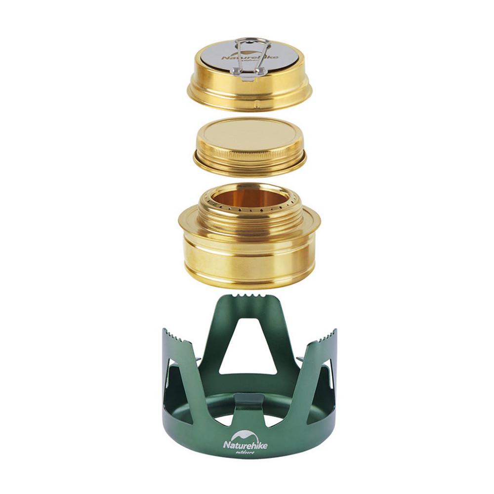 Пальник Naturehike NH Alcohol Burner steel NH18L001-T Green (1819856740) - фото 2