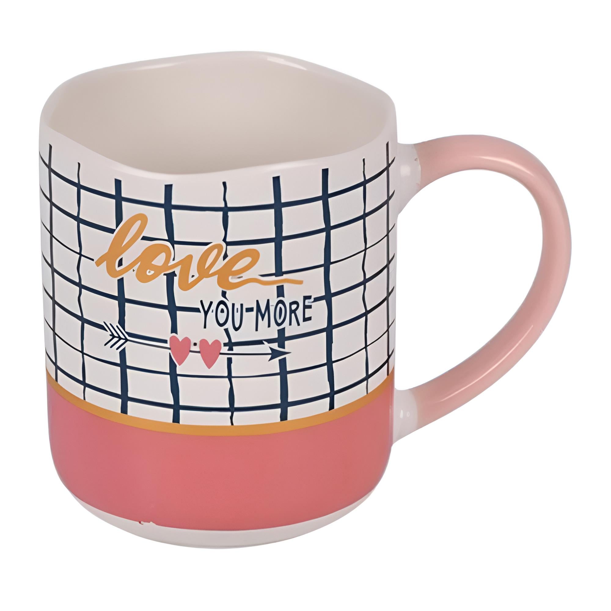 Чашка Lines R35789 350 мл Бело-синий с розовым (32709110) Чашка Lines R35789 350 мл Бело-синий с розовым (32709110)