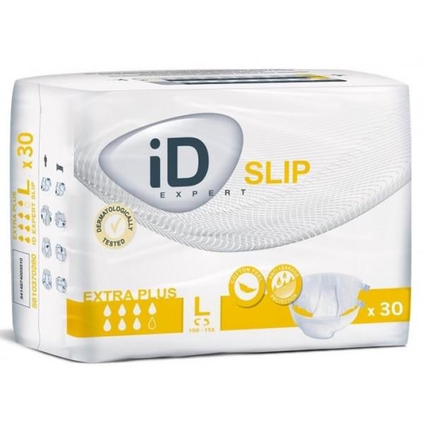 Підгузки для дорослих ID Expert Slip Extra Plus L 115-155 см 30 шт. - фото 1