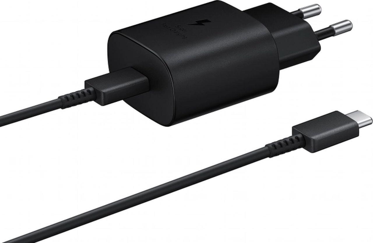 Заряджання для телефону USB Type C 25W з кабелем Edition Black (1010557) - фото 1