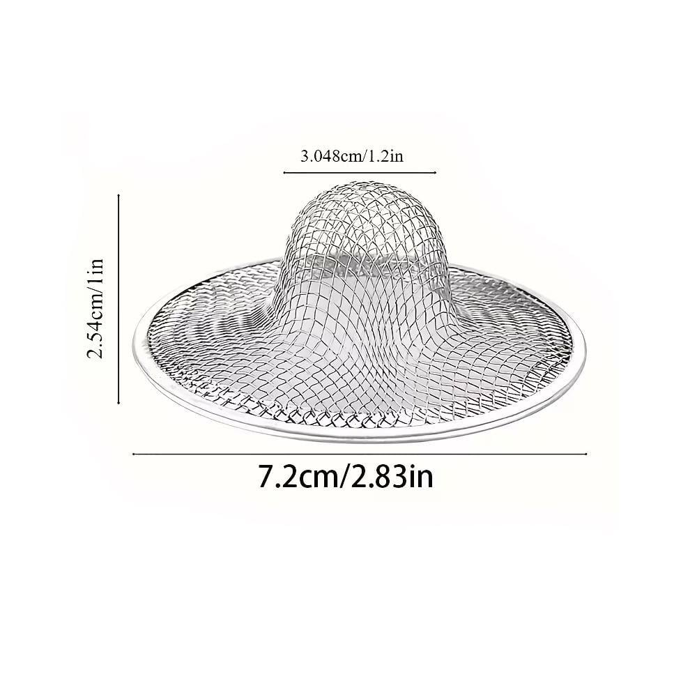 Сітка-фільтр для раковини з нержавіючої сталі проти засмічення 5 шт. Сріблястий (3000003808) - фото 10 Сітка-фільтр для раковини з нержавіючої сталі проти засмічення 5 шт. Сріблястий (3000003808) - фото 10