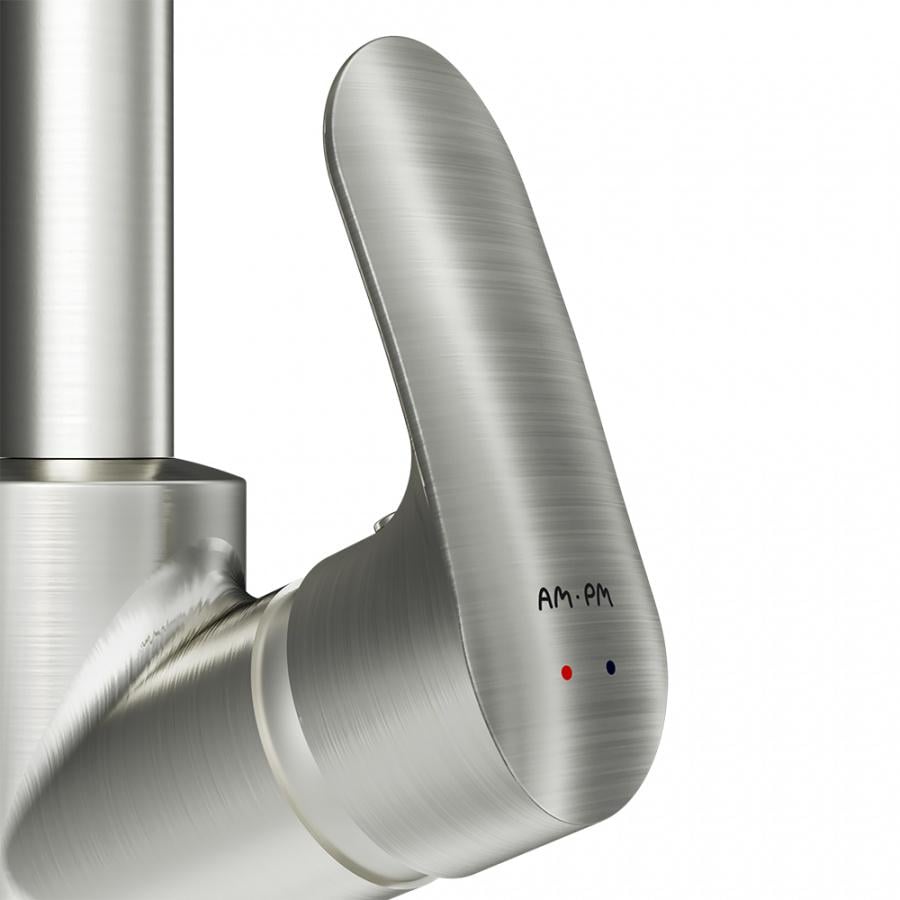 Смеситель для кухни AM.PM Like F80E07111 однорычажный Сатин (130302) - фото 4 Смеситель для кухни AM.PM Like F80E07111 однорычажный Сатин (130302) - фото 4