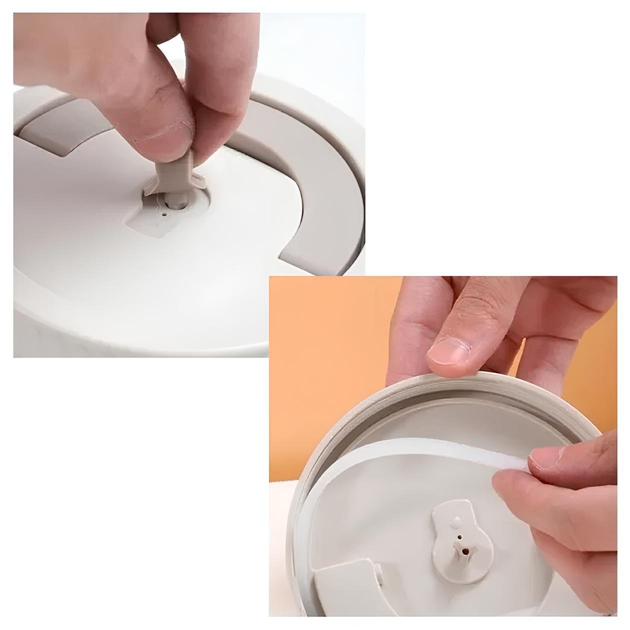 Ланч-бокс с термосумкой из нержавеющей стали Бежевый (2549773091) - фото 2 Ланч-бокс с термосумкой из нержавеющей стали Бежевый (2549773091) - фото 2