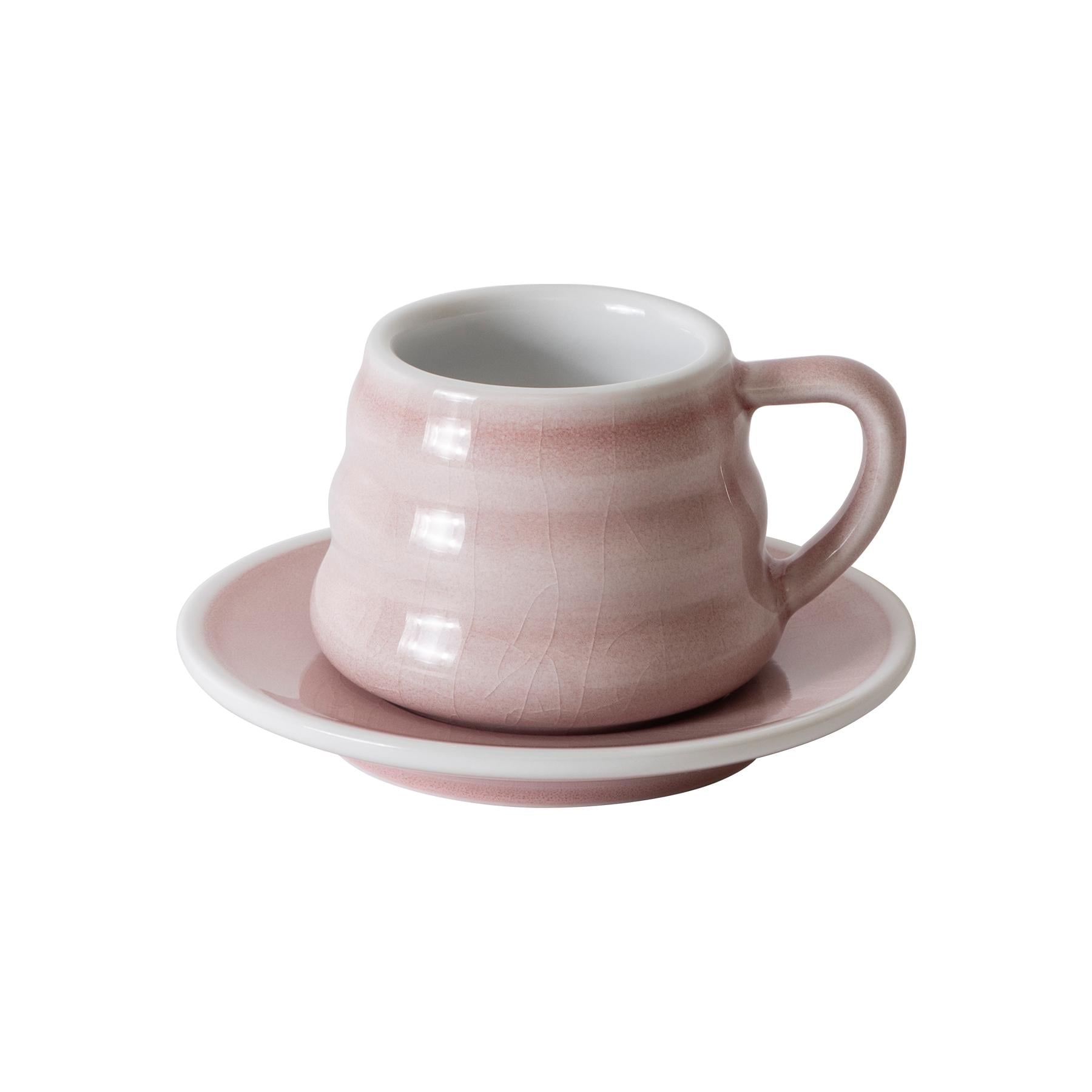 Чашка для джезвы и блюдце Loveramics Ibrik Cup & Saucer 110 мл Розовый