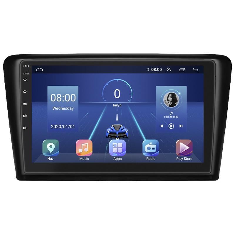 Автомагнитола штатная Lesko для Skoda Spaceback 2014-2019 9" 6/128Gb 4G Wi-Fi GPS Top MOB