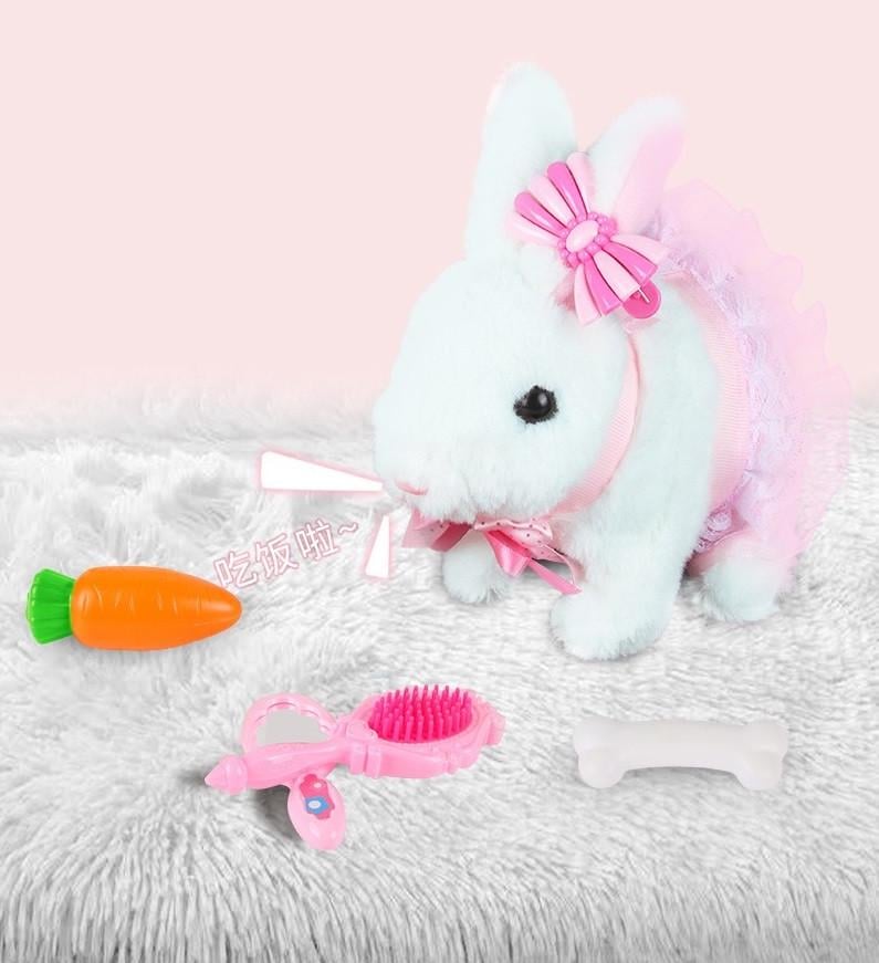 Интерактивная игрушка кролик с аксессуарами в комплекте (000553) - фото 2