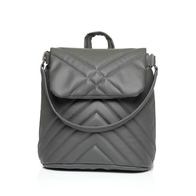 Рюкзак женский Sambag Loft QSH 30x26x14 см Графитовый