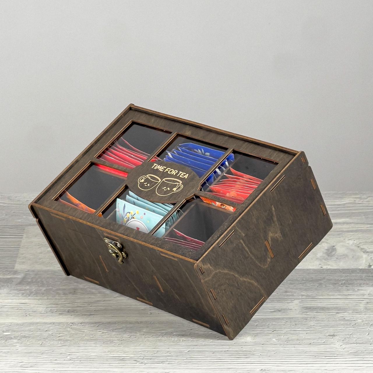 Органайзер для пакетиків чаю 222x150x96 мм (3851) - фото 5 Органайзер для пакетиків чаю 222x150x96 мм (3851) - фото 5