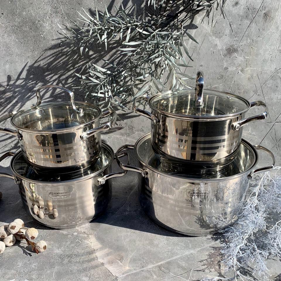 Набор кастрюль Edenberg EB-4073 8 пр.