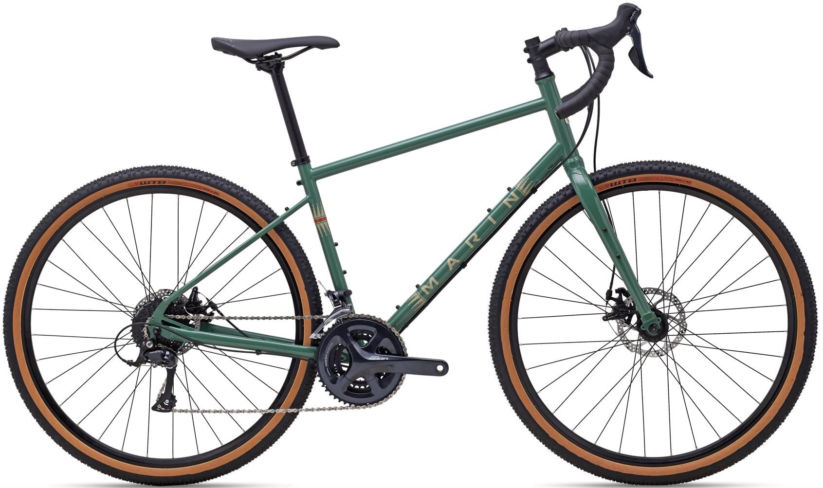 Велосипед MariN 27,5" FOUR CORNERS рама XS Gloss Green/Tan (A3)