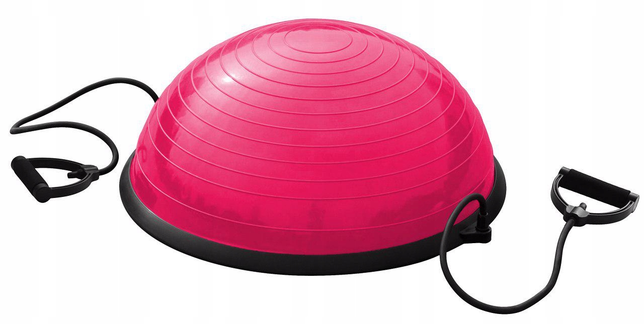 Балансувальна платформа Sport Shiny Bosu Ball 60 см SS6037-2 Pink - фото 5