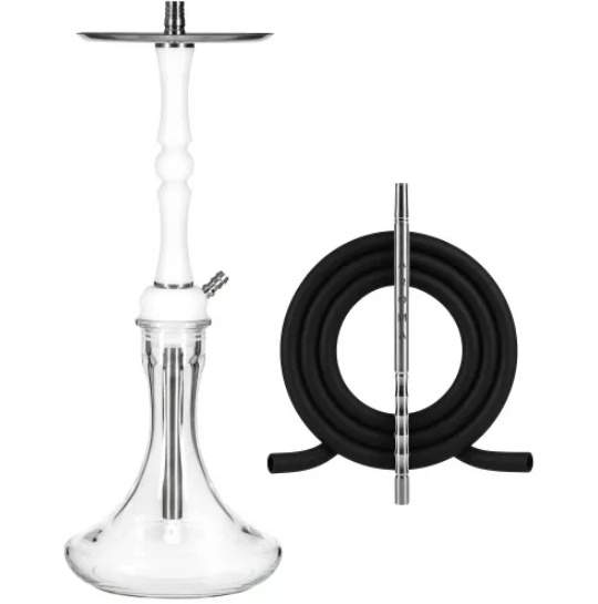 Кальян AROMA Hookah Golf нержавеющая сталь 55 см White (22951)
