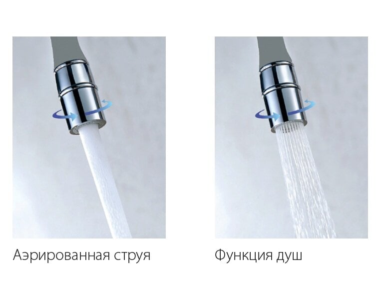 Смеситель для кухни FKM 31.43 Inox Black - фото 2 Смеситель для кухни FKM 31.43 Inox Black - фото 2