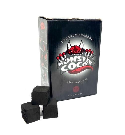 Уголь для кальяна Monster Сoco 1 кг 72 шт. (12208977)