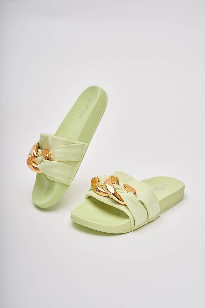 Шлепанцы женские Soprano р. 37 Зеленый (173145)