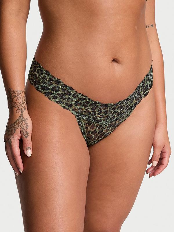 Трусики стринги Victoria’s Secret Leopard Thong M Леопард (26897758)