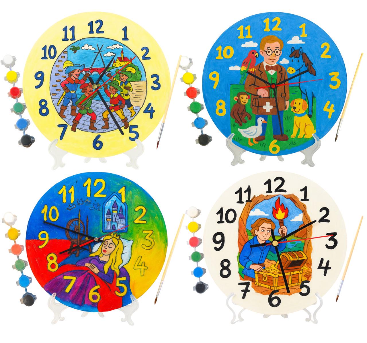 Детский набор для творчества часы-раскраски Робинзон Крузо по мотивам книги Даниэля Дефо 30 см (Г0006) - фото 2 Детский набор для творчества часы-раскраски Робинзон Крузо по мотивам книги Даниэля Дефо 30 см (Г0006) - фото 2