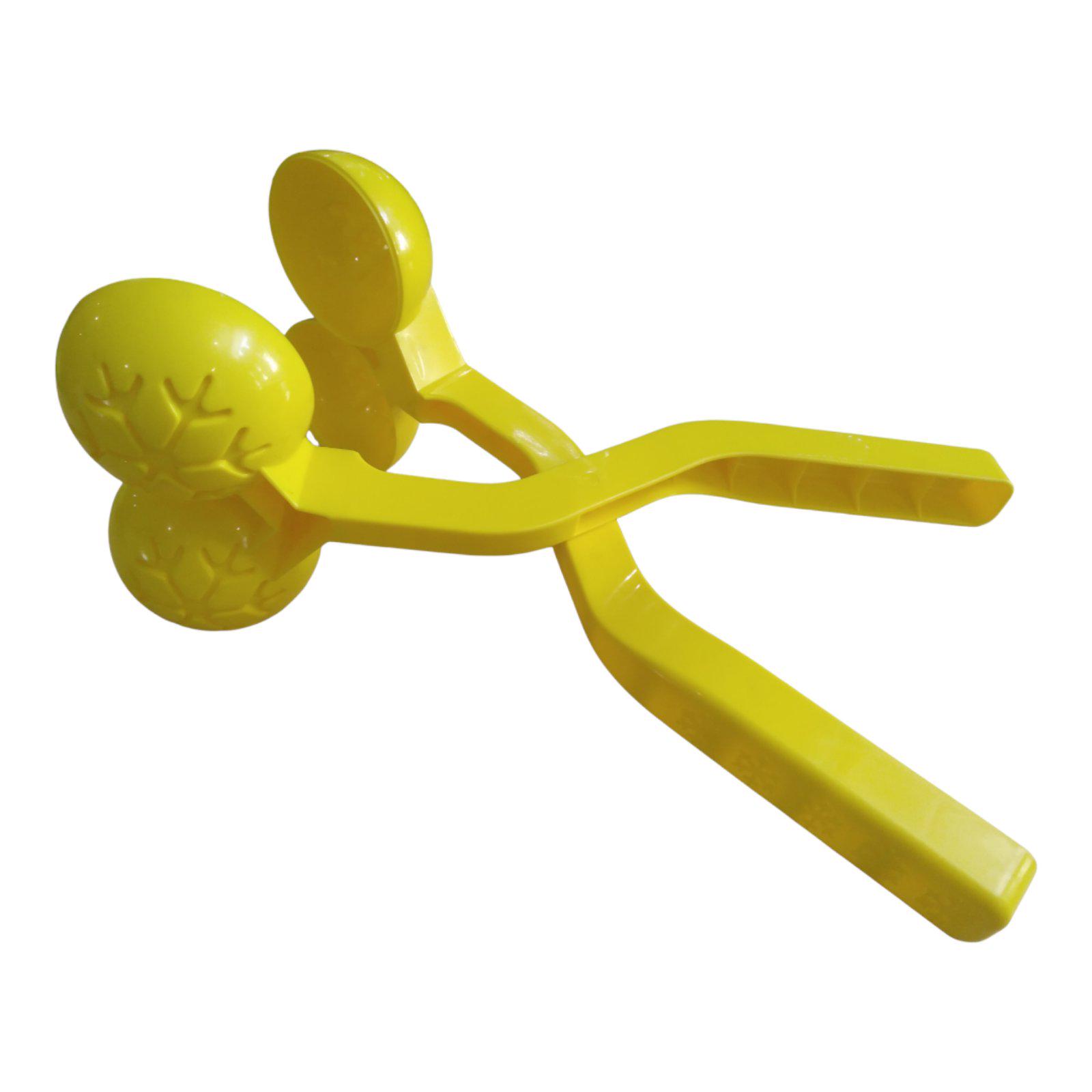 Сніжколіп на дві кульки Marmat Duo Жовтий (11266) - фото 2