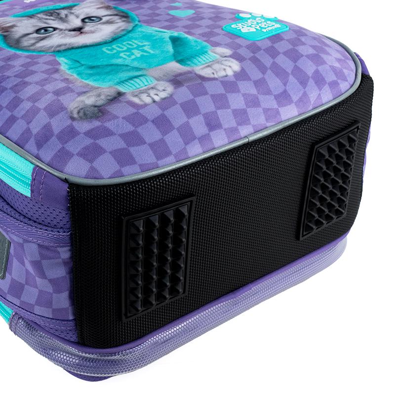 Школьный каркасный рюкзак KITE Education SP25-555S-2 Studio Pets с ортопедической спинкой (995386) - фото 10 Школьный каркасный рюкзак KITE Education SP25-555S-2 Studio Pets с ортопедической спинкой (995386) - фото 10