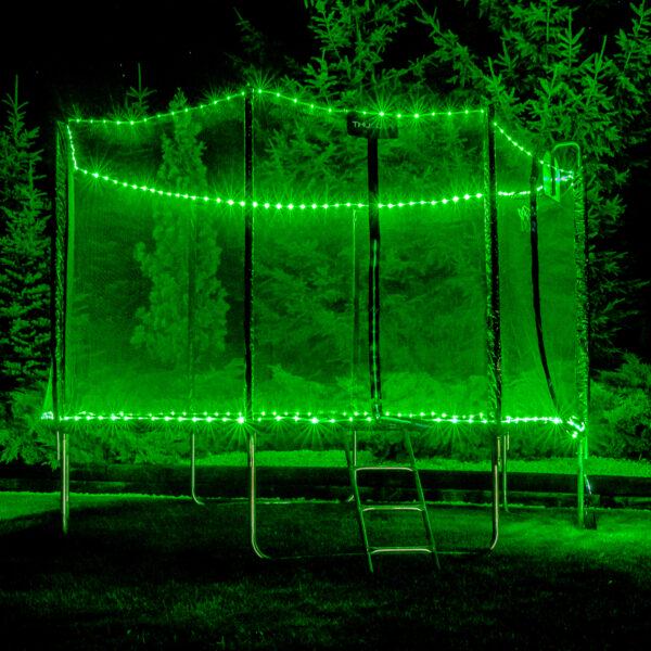 Батут Thunder OUTSIDE PRO с наружной сеткой 10 футов 305 см Черно-голубой (411133) - фото 2 Батут Thunder OUTSIDE PRO с наружной сеткой 10 футов 305 см Черно-голубой (411133) - фото 2