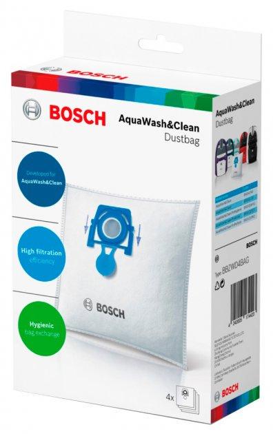Набор мешков 4 шт. для моющих пылесосов BOSCH BBZWD4BAG AquaWash&Clean Набор мешков 4 шт. для моющих пылесосов BOSCH BBZWD4BAG AquaWash&Clean