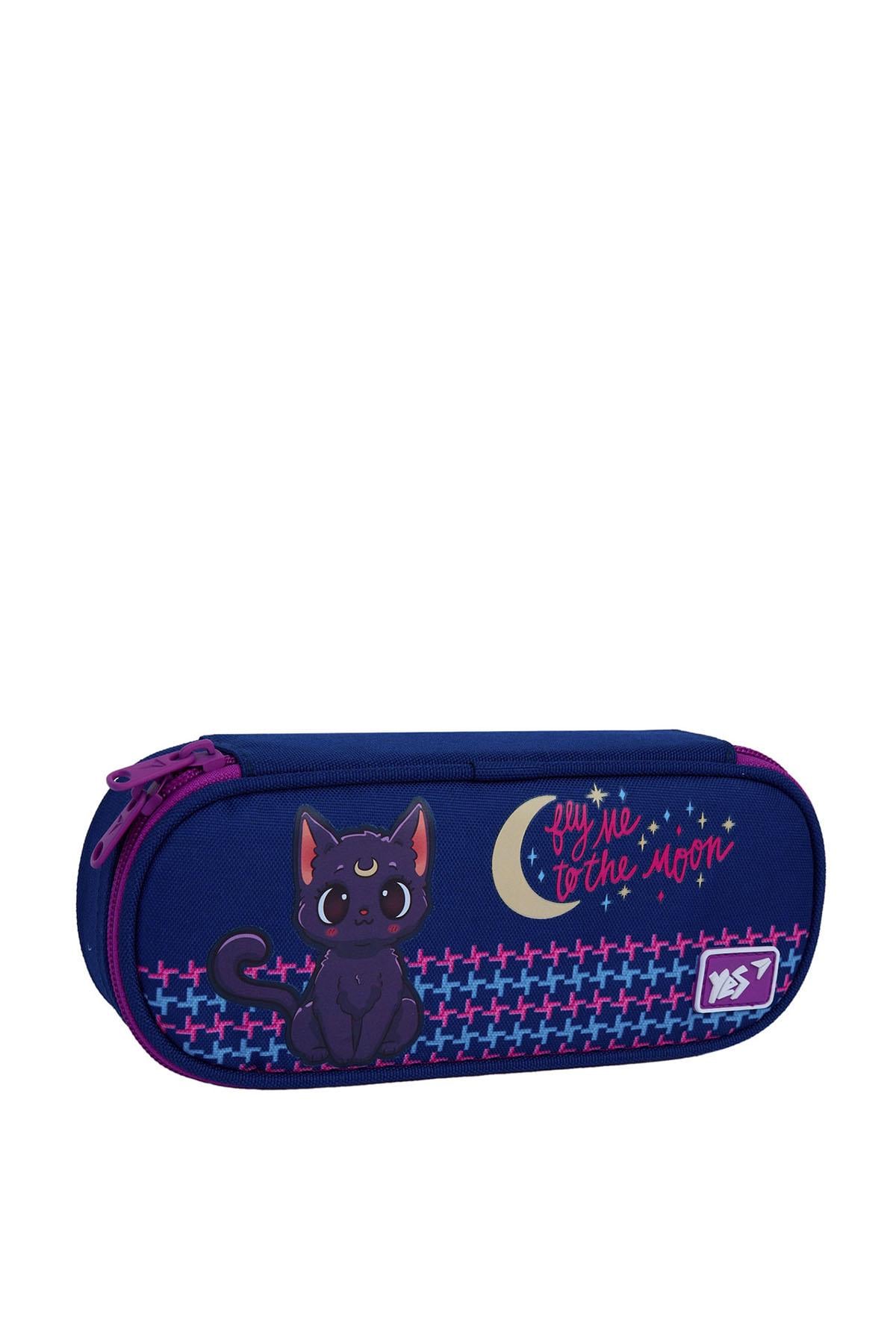 Пенал мягкий YES PH-30 Cat with the Moon 533696 (SKT001082221)