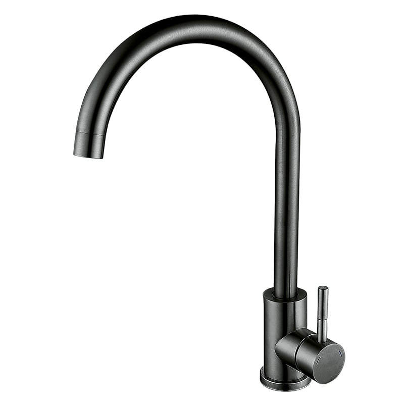 Смеситель для кухни Zerix LUX-011 Графит (ZX4869)